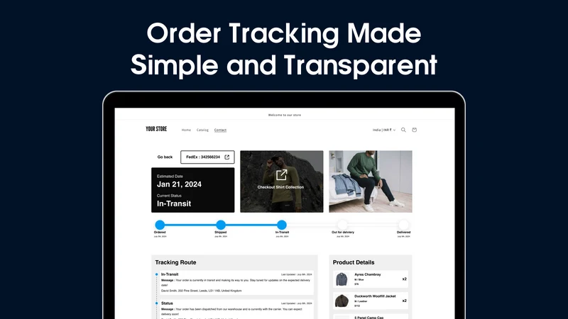 TrackX‑Order Track and Upsell