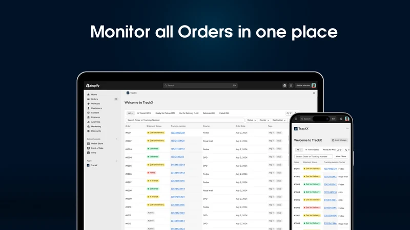 TrackX‑Order Track and Upsell