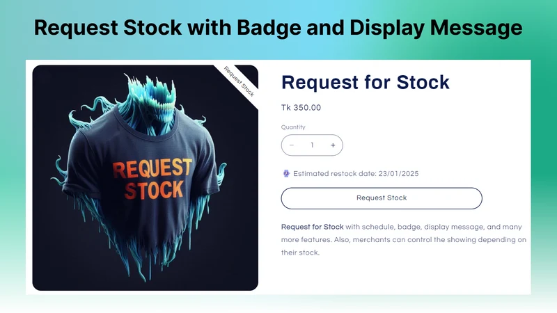 DQ Pre Order & Request Stock
