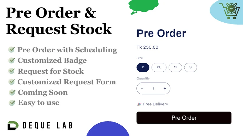 DQ Pre Order & Request Stock