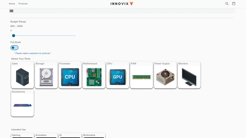 Logik‑ Product Configuration