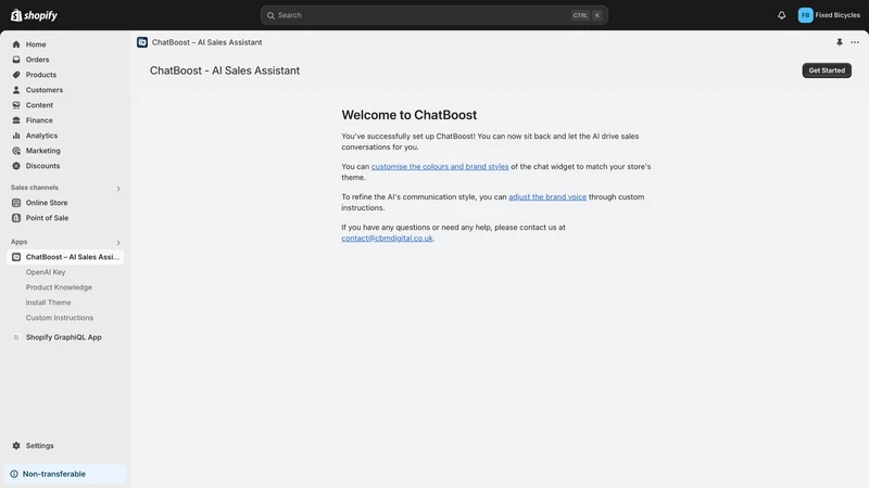 ChatBoost – AI Sales Assistant