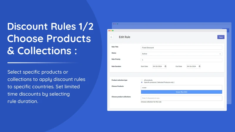 Addify ‑ Discount by Country