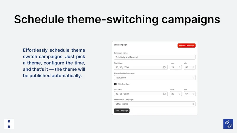 Theme Switching Rocket