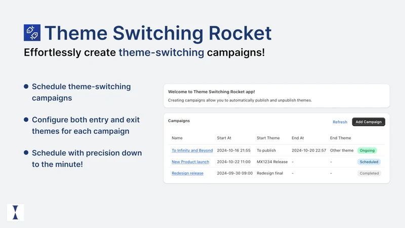 Theme Switching Rocket