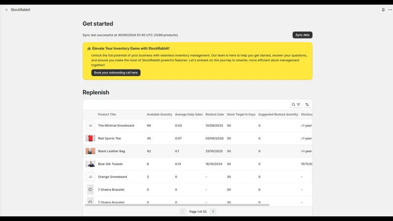 StockRabbit Inventory Manager