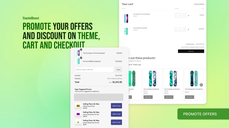 Stackd: Cart & Checkout Upsell