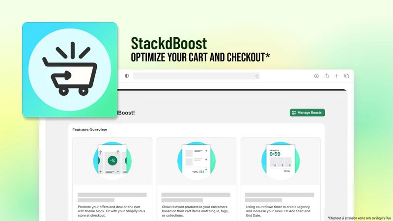 Stackd: Cart & Checkout Upsell