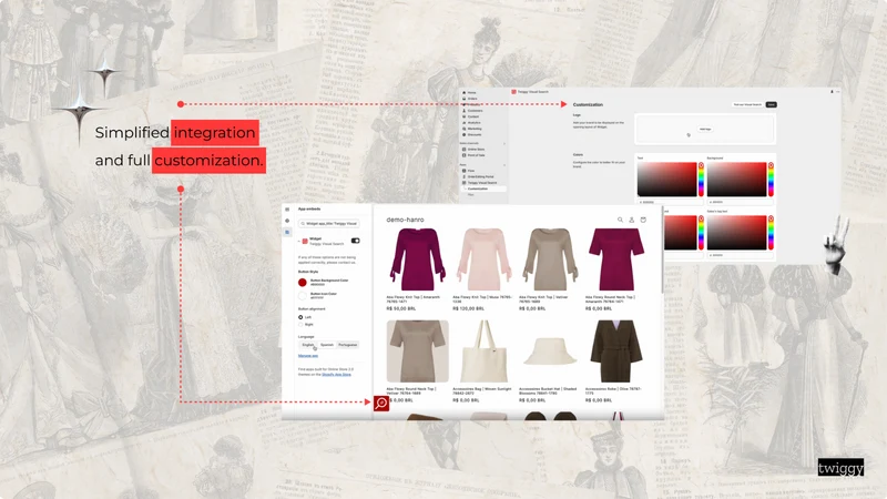 Twiggy: Fashion Visual Search