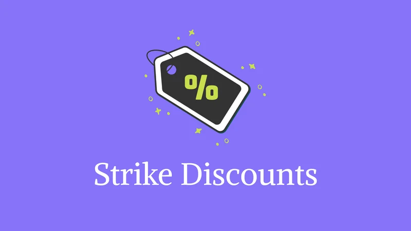 Strike Automatic Discounts