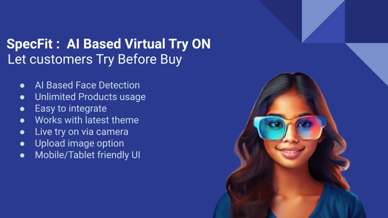 Specfit ‑ Eyewear Live Try‑On