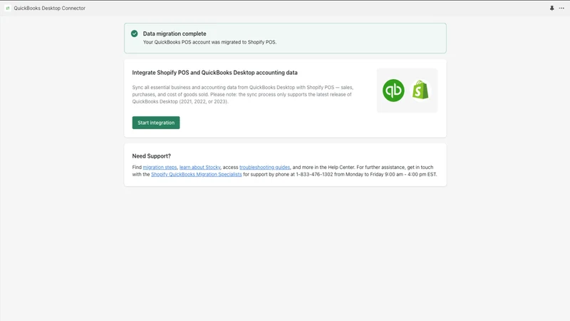 QuickBooks Desktop Connector