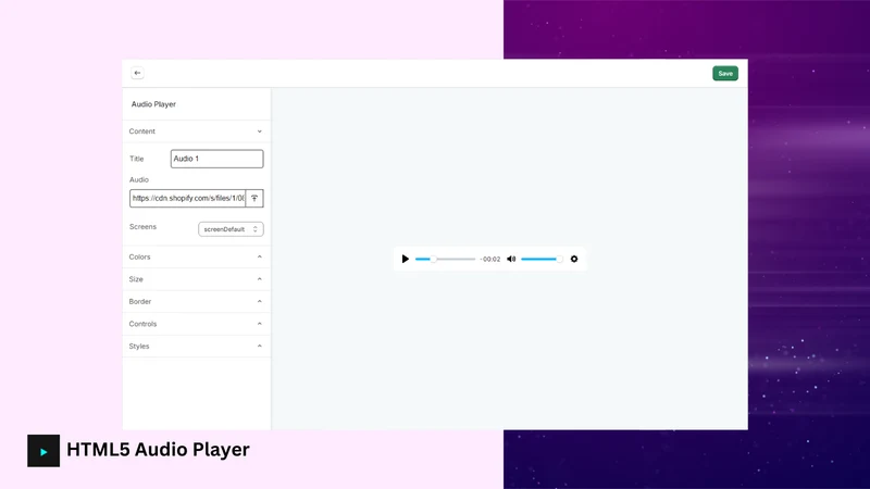 Audio Player by bPlugins
