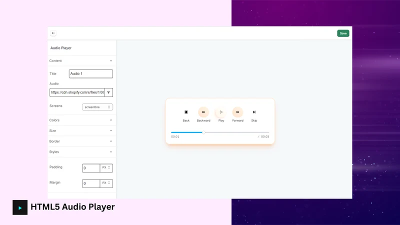 Audio Player by bPlugins