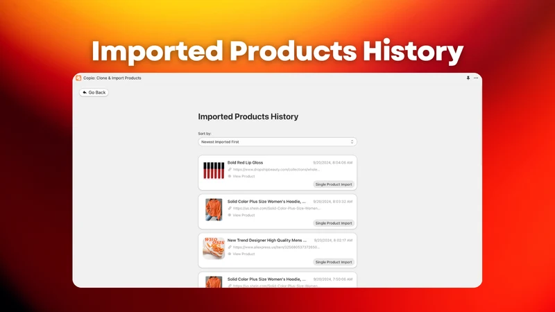 Kopy's: Copy Products Faster