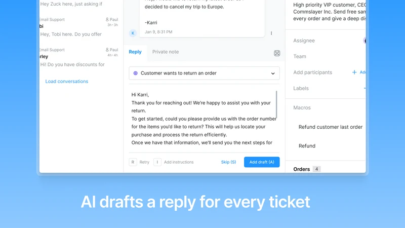 Commslayer: AI Helpdesk & Chat