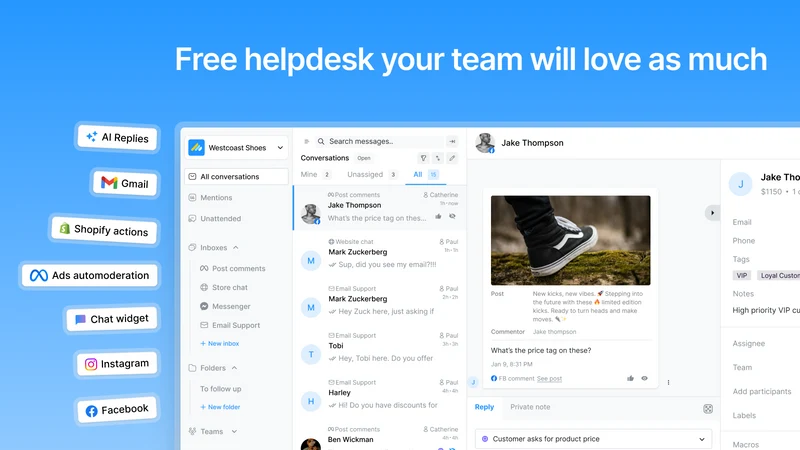 Commslayer: AI Helpdesk & Chat