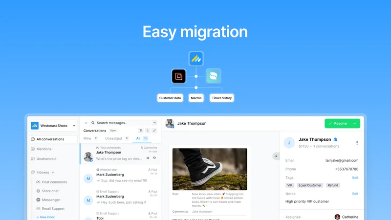 Commslayer: AI Helpdesk & Chat