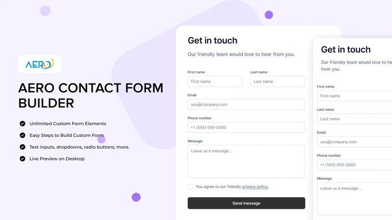 Aero Form Builder