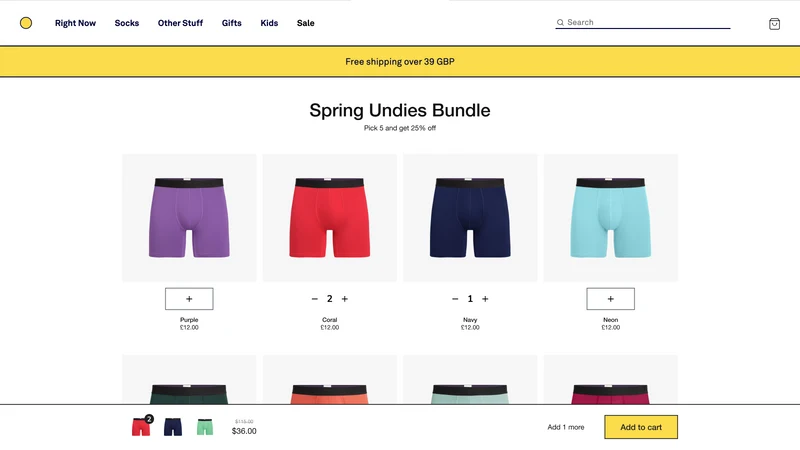 Sumi: Full Page Bundle Builder