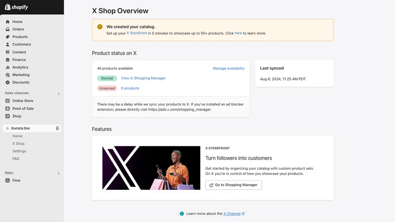 X