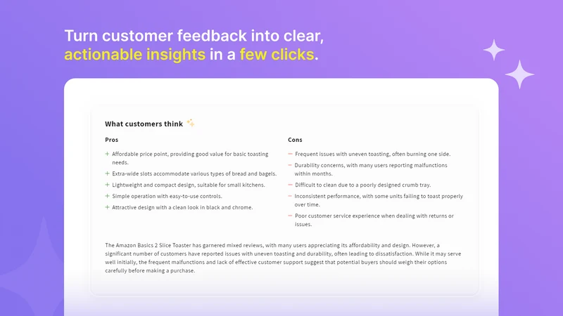 AIRA: AI Reviews Summary