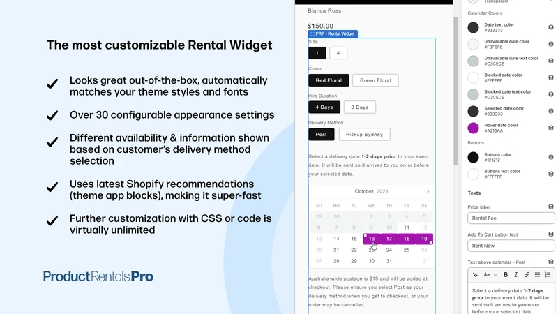 Product Rentals Pro