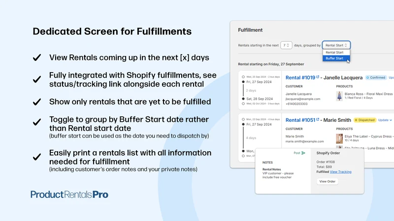 Product Rentals Pro