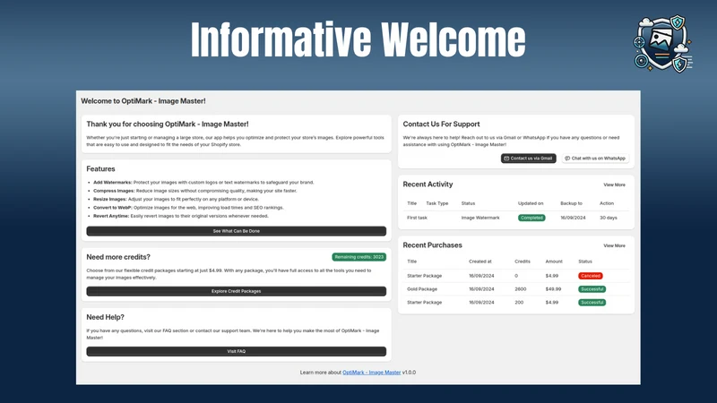 OptiMark ‑ Image Master