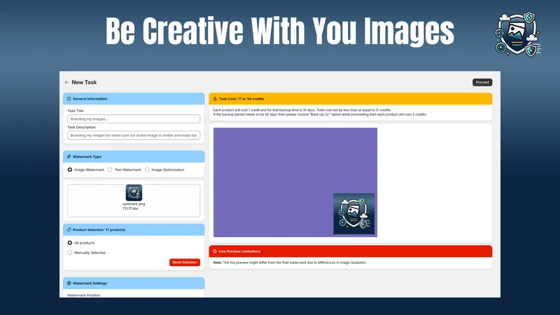 OptiMark ‑ Image Master