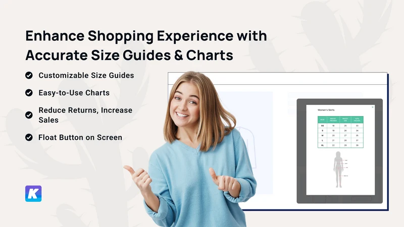 K: Size Charts & Size Guide