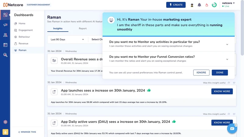 Netcore Customer Engagement