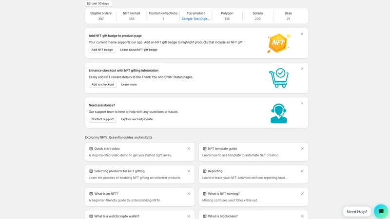 Metmos NFT Rewards