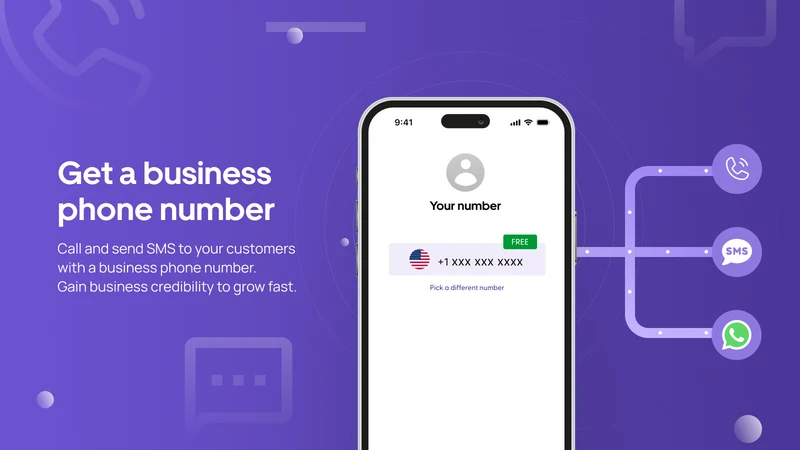 Phone Number ‑ Calls, SMS