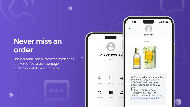 Phone Number ‑ Calls, SMS