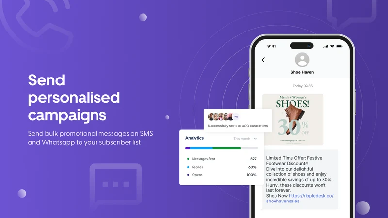 Phone Number ‑ Calls, SMS