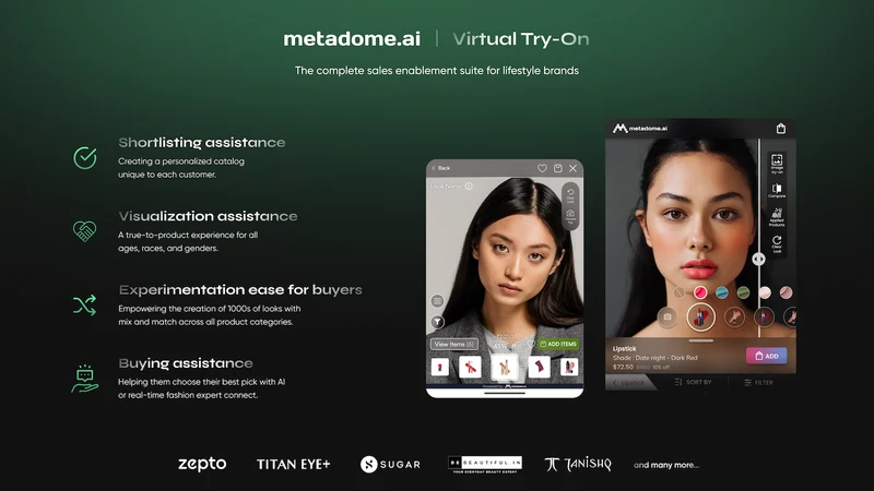 Metadome Virtual Try‑On