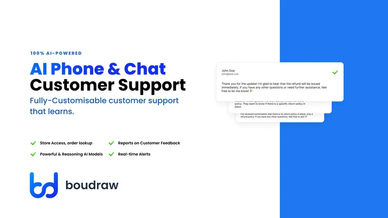 bd ‑ Custom Chatbot & Phone AI