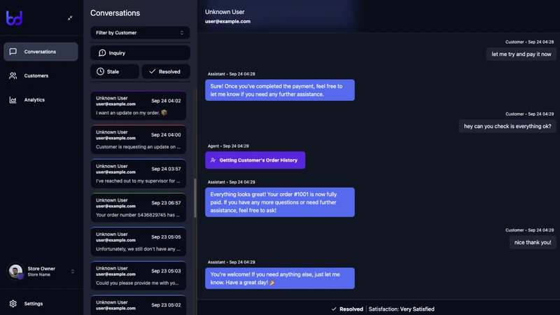 bd ‑ Custom Chatbot & Phone AI