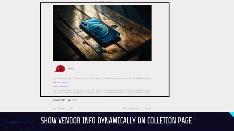 Vendor Sections by MDG