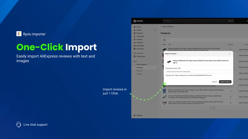 AliExpress Reviews Importer