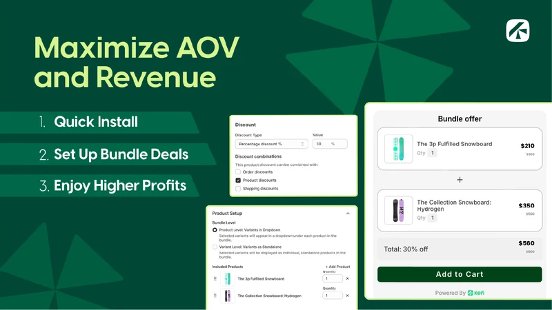 Kefi Product Bundle Builder