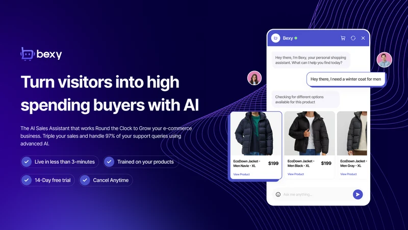Bexy AI: ChatGPT Sales Chatbot
