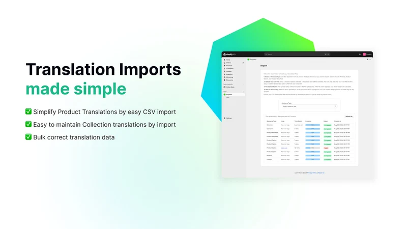 Polydata Workflow translations
