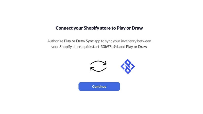 Play Or Draw Inventory Sync