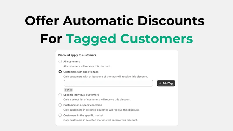 Advanced Automatic Discounts