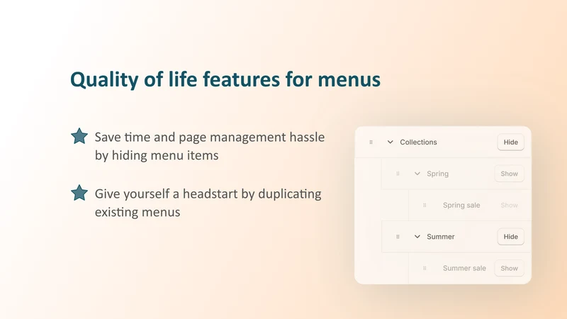 MenuQoL ‑ Hide & Copy Menu