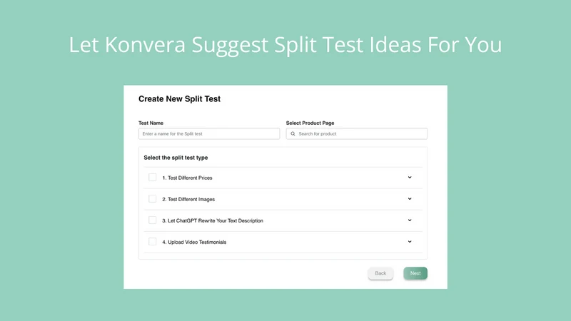 Konvera: A/B Split Testing