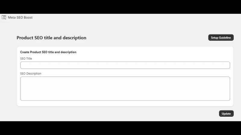 Meta SEO Boost