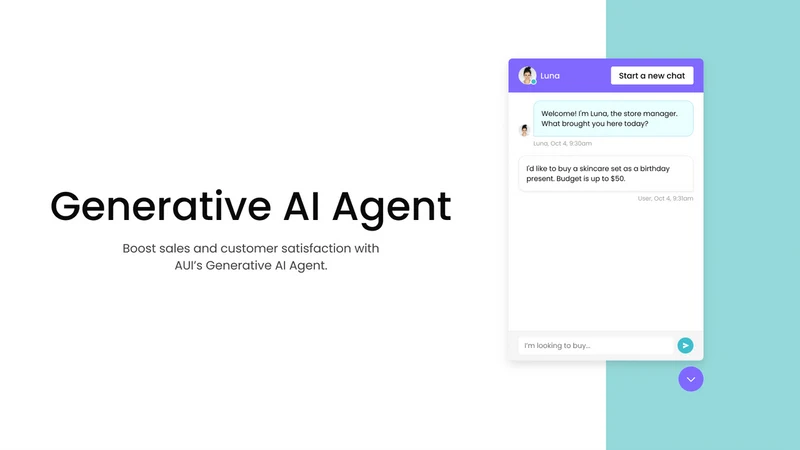 AUI Generative AI Agent